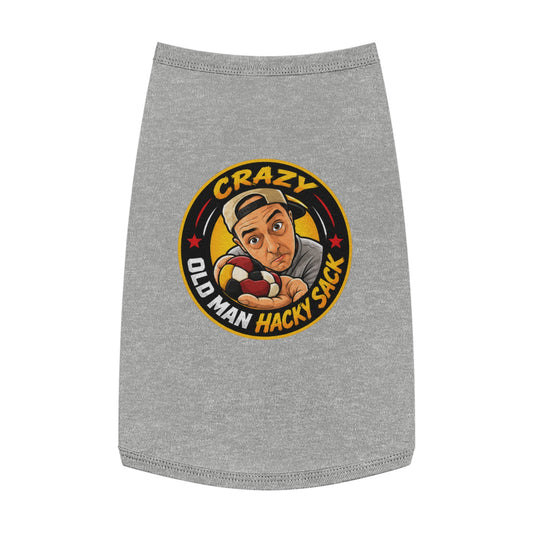 Crazy Old Man Hacky Sack Pet Tank Top