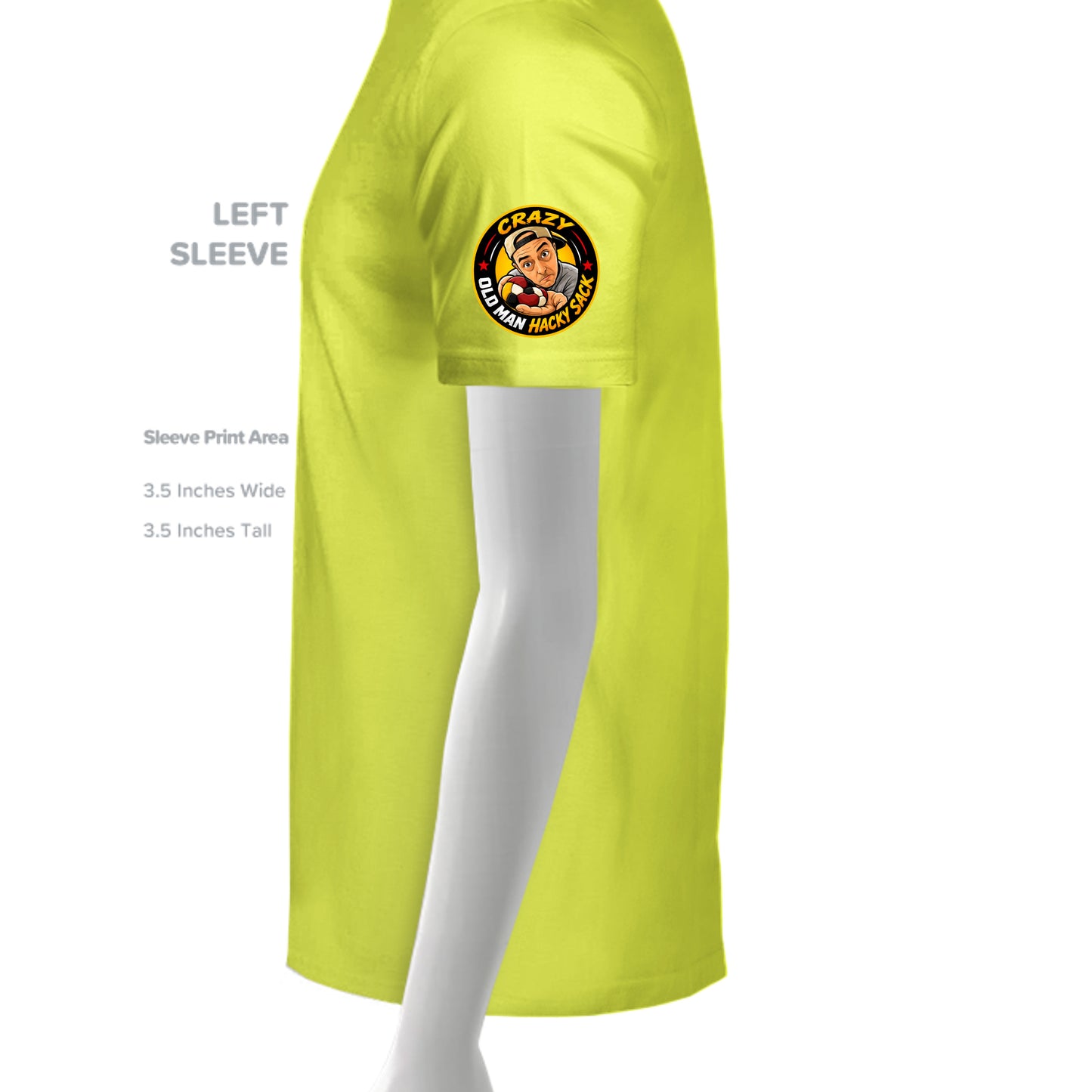 SAFETY GREEN - G200 - SLEEVE_LEFT