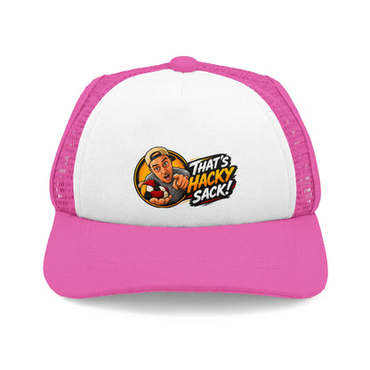 Doggie Trucker Hat — "That's hacky, Sack!" Retro Foam Mesh Cap
