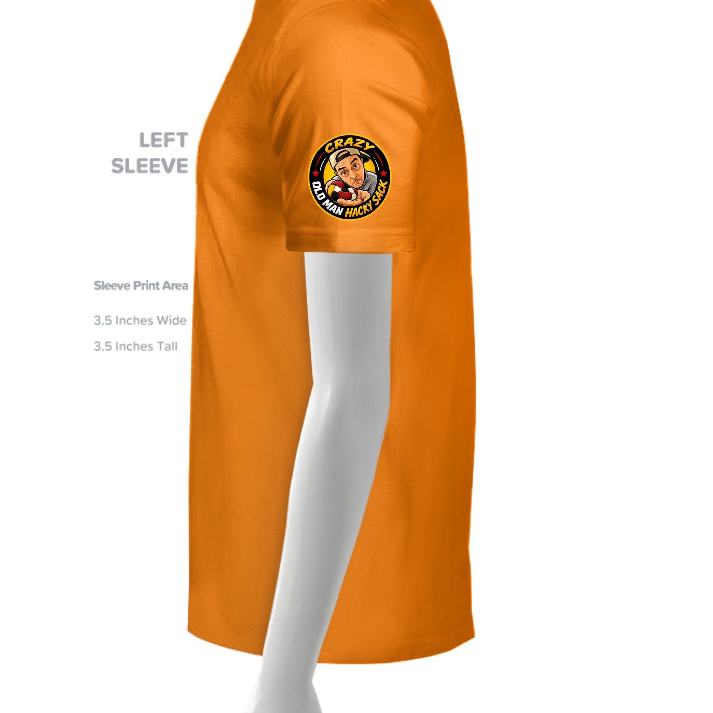 SAFETY ORANGE - G200 - SLEEVE_LEFT