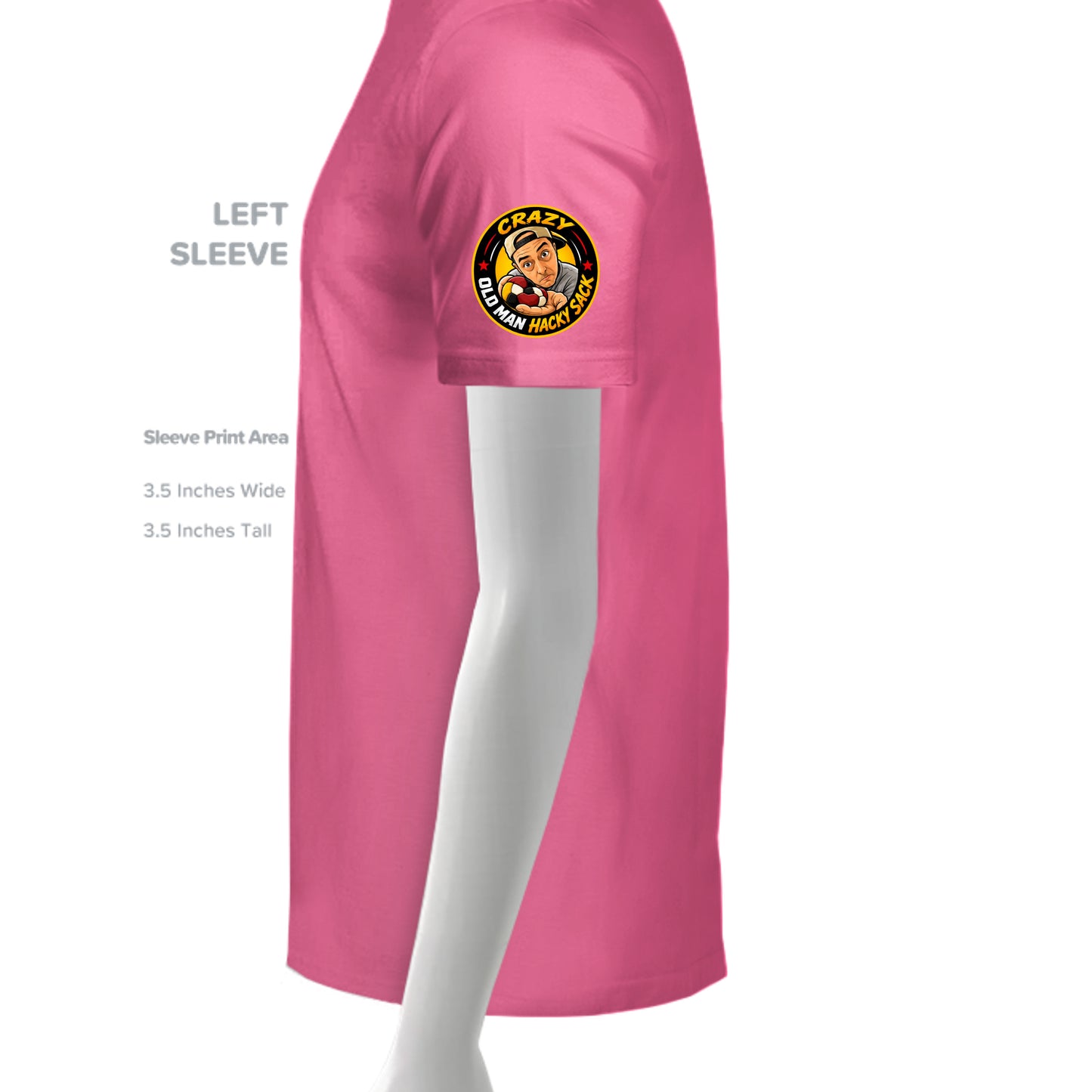 SAFETY PINK - G200 - SLEEVE_LEFT